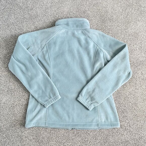 Columbia Sawyer Rapids Womens Full Zip Fleece Jacket Green Size XL - Picture 3 of 11